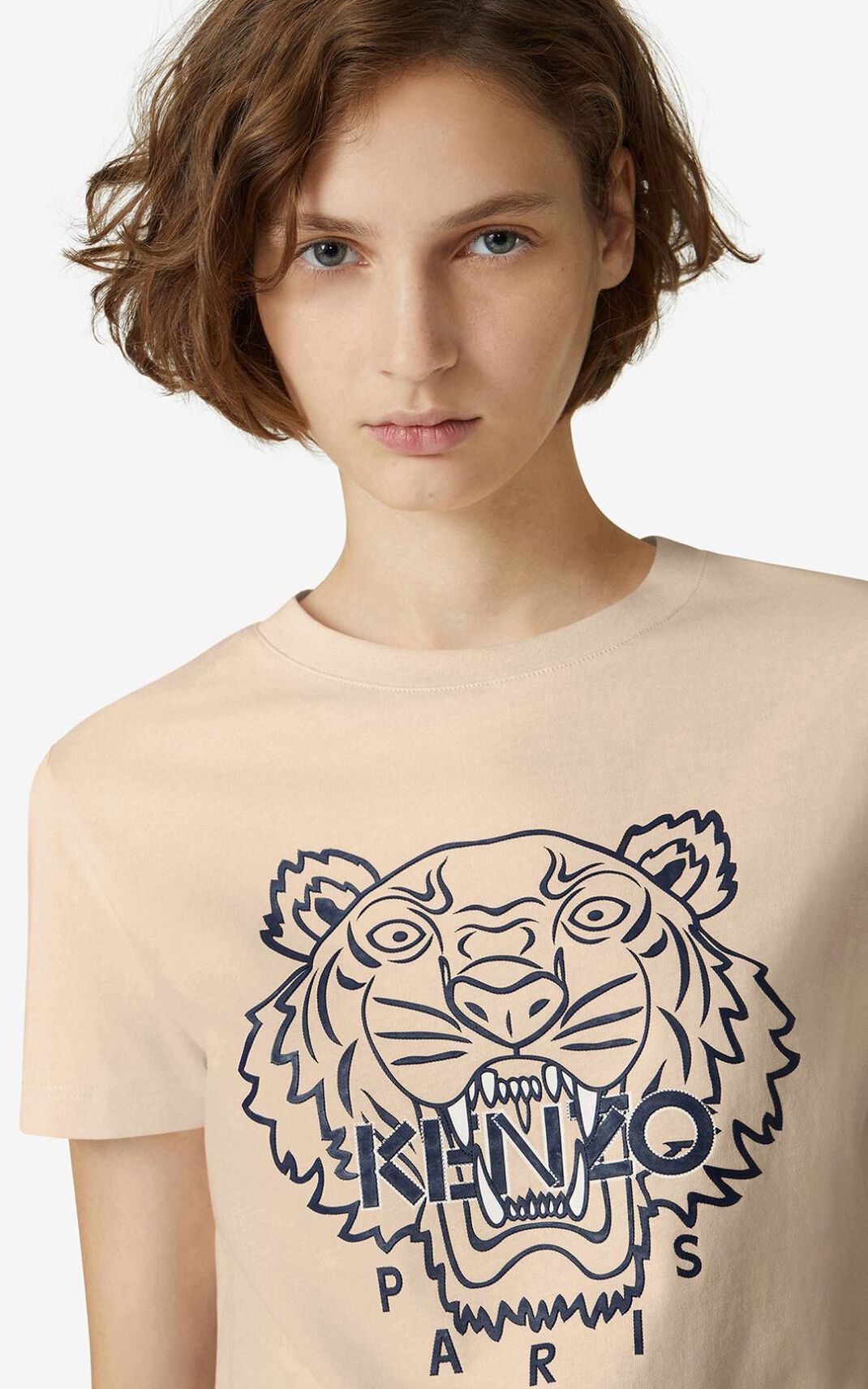 Kenzo Tiger Ženska Majice Roza SI-5802358